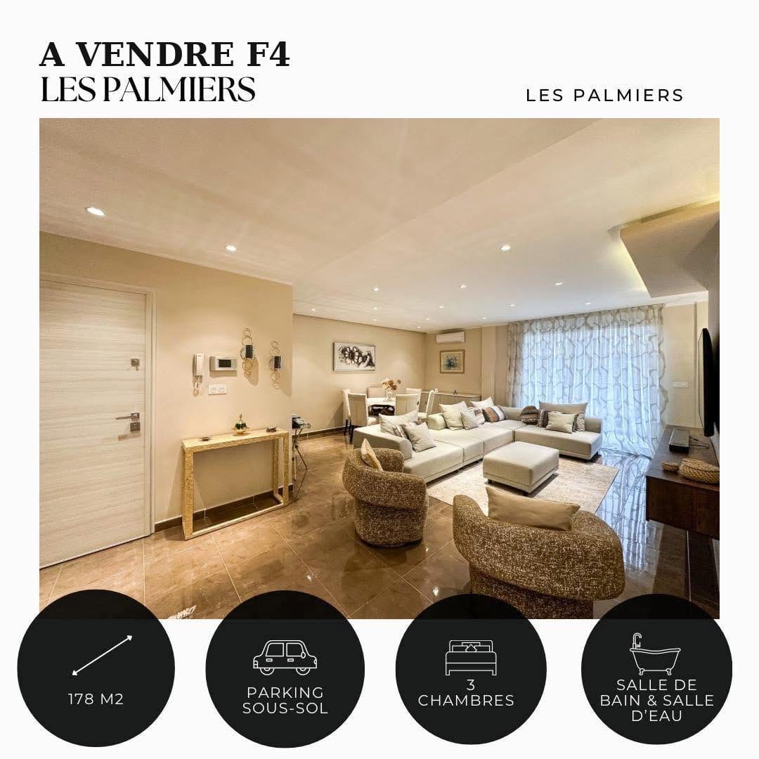 Appartement F4 – Les palmiers