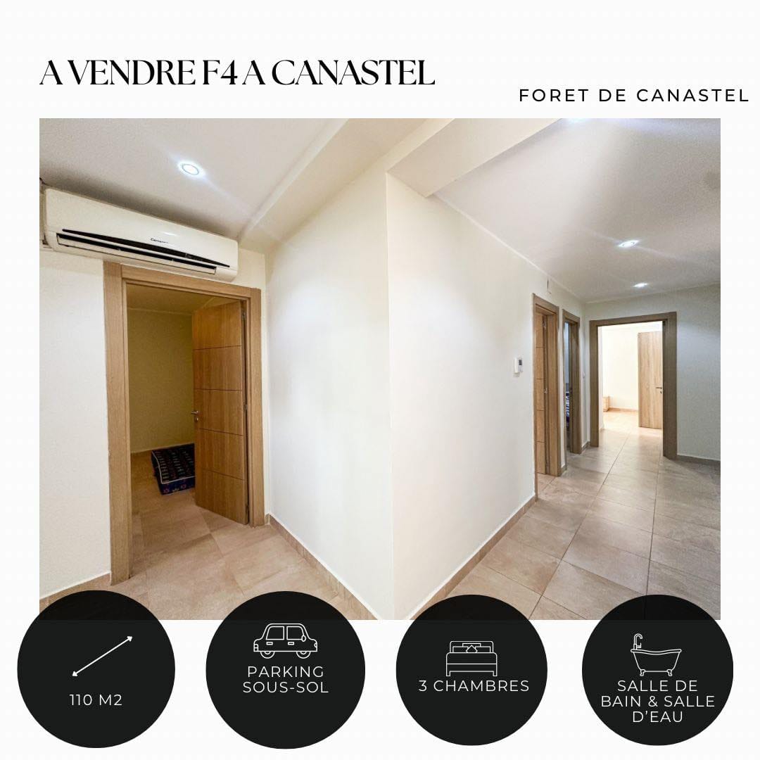 Appartement F4 – Cansatel, Bir El Djir