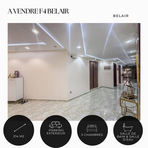 Appartement F4 – Belair