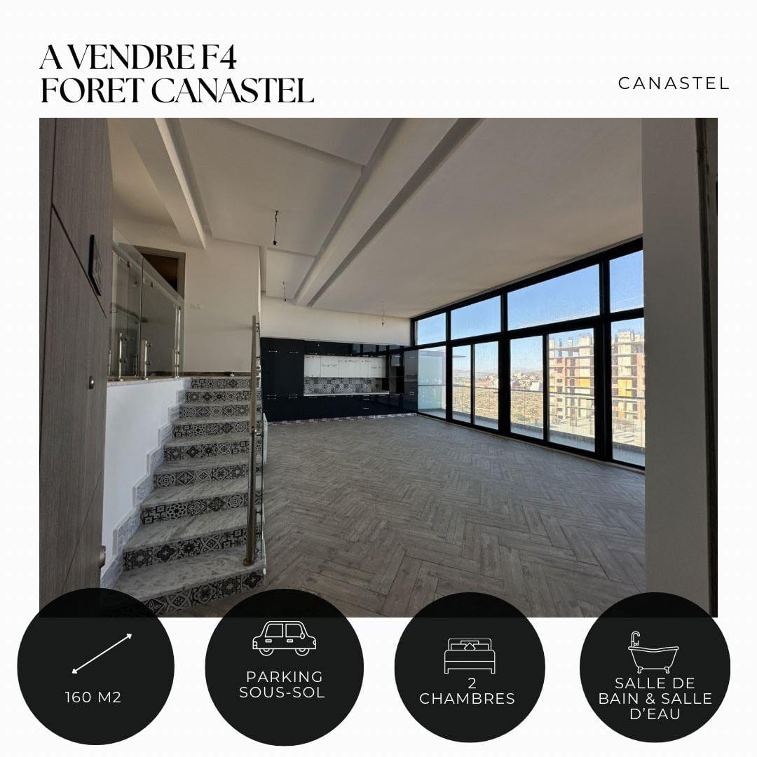 Appartement F4 – Canastel, Bir El Djir