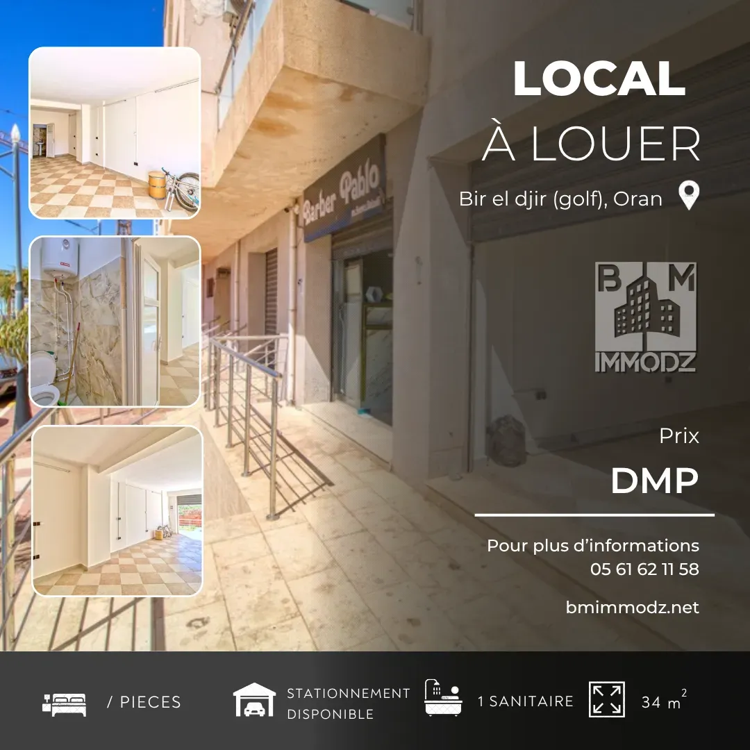 Bureau / Local – Golf, Bir El Djir