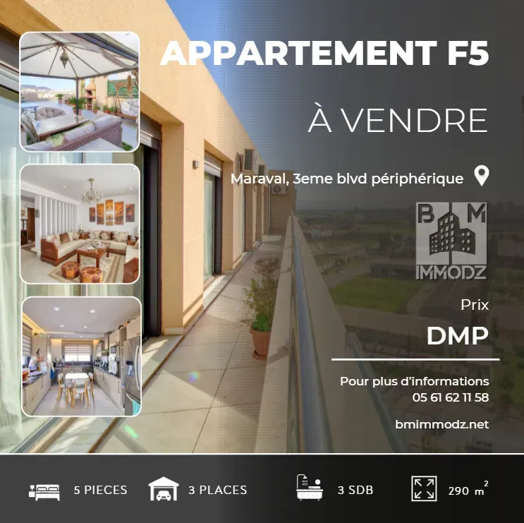 Penthouse F5 – Maraval, Oran